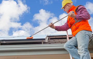 West Flodden soft wash roof cleaning